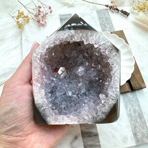 Agate Tower with Druzy